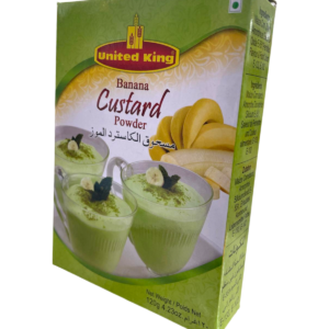 UNITED KING Banana Custard Powder 120g / 바나나향 커스타드 파우더